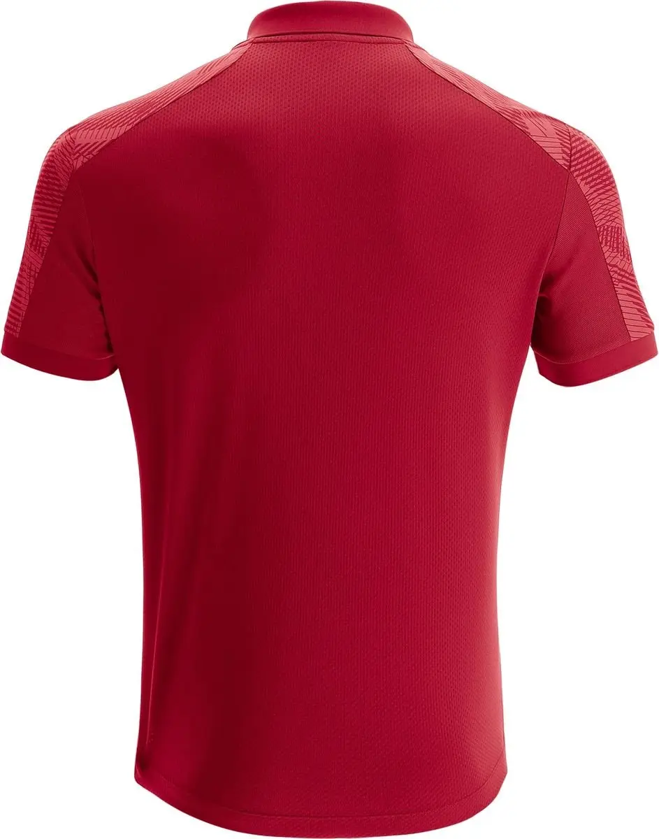 Macron Excellence Rock Polo Kinderen 140 - Rood