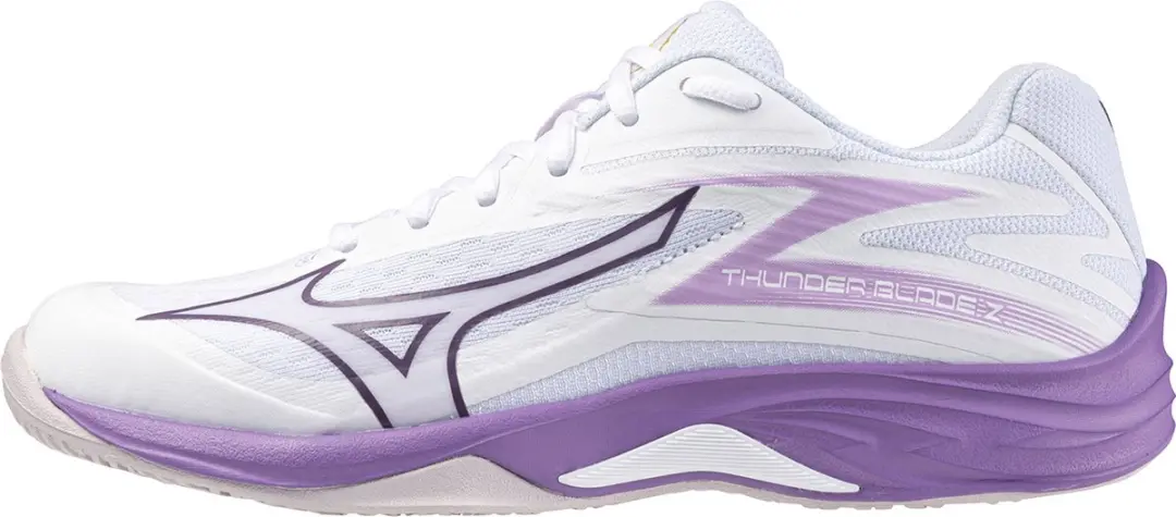Mizuno Thunder Blade Z V1GC237010 Volleybalschoen - Dames - Wit/Paars