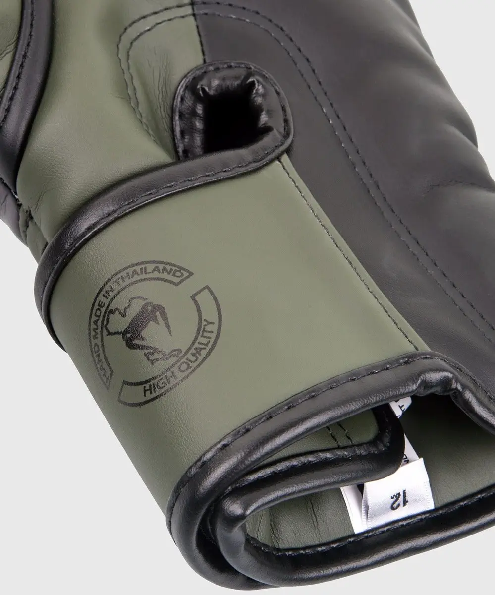 Venum Elite Bokshandschoenen 16 oz - Khaki/Zwart