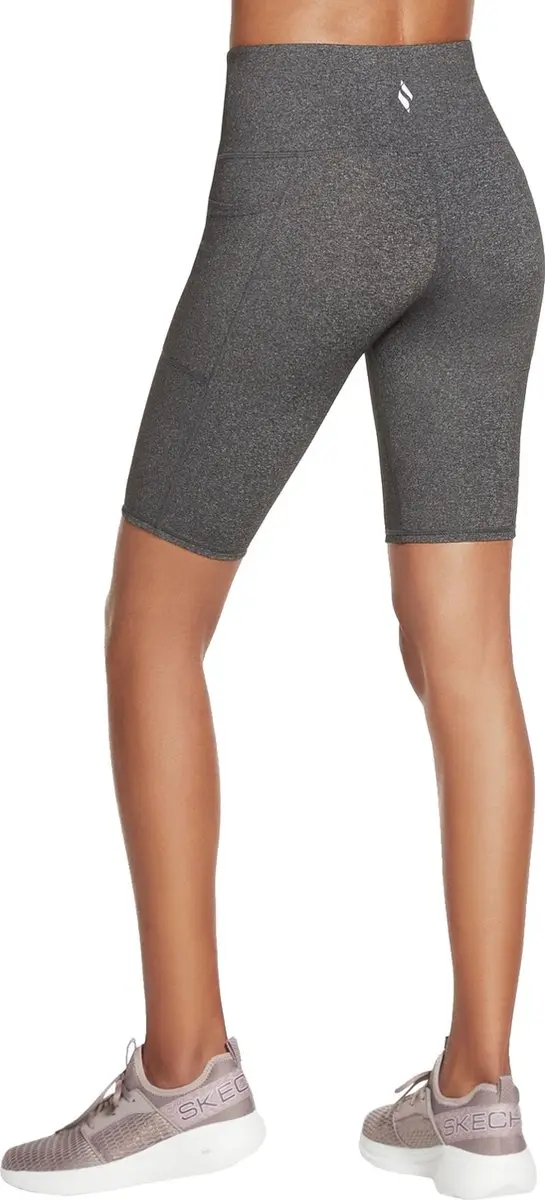Skechers Go Walk High Waisted Bike Short W3SH53-GYS - Vrouwen XS Grijs