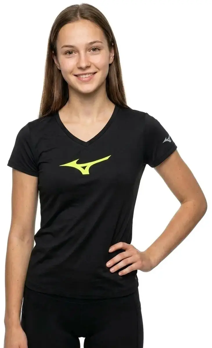 Mizuno Core Runbird T-shirt - L - Blauw