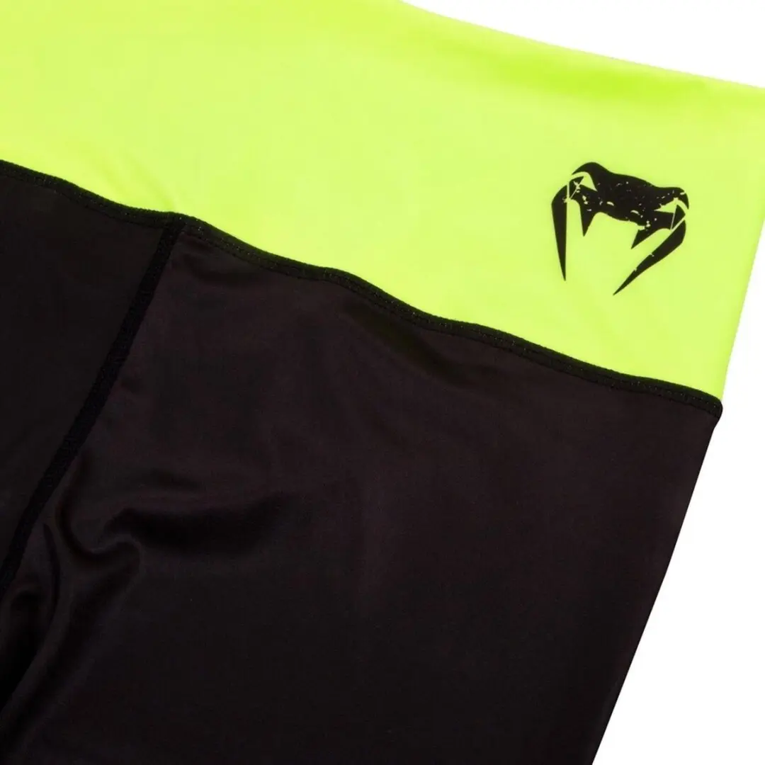 Venum Dames Power Sport Legging XS - Zwart/Neo Geel