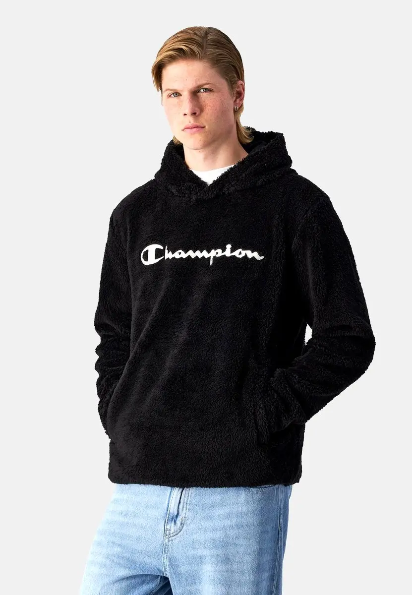 Champion Heren Hoodie - Zwart M