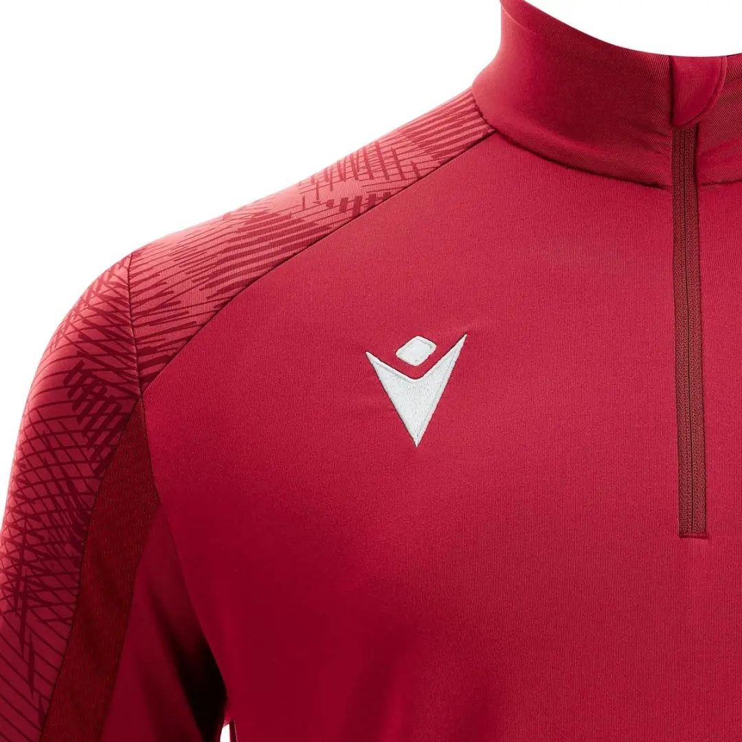 Macron Naryn Ziptop Heren - XL Rood