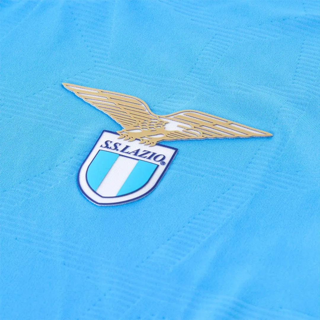 Mizuno Lazio 25/26 Thuis T-shirt - S - Sky Blue