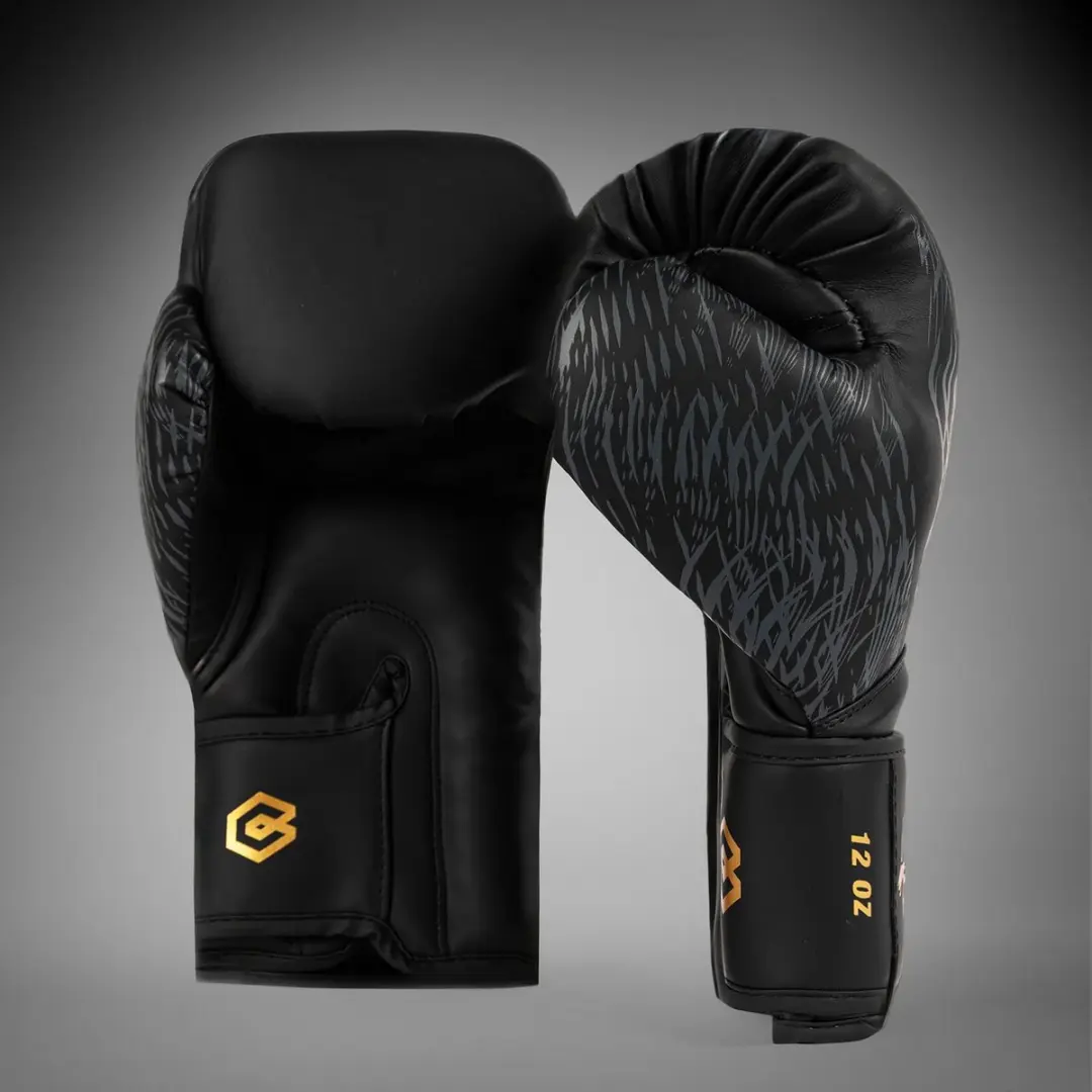 Venum x Chimaev Boksen Handschoenen 12oz - Zwart/Goud