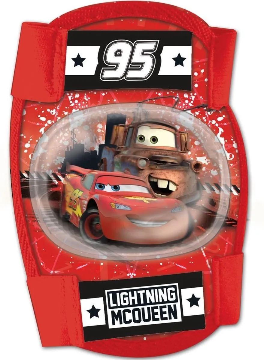 Disney Cars Knie- en elleboogbeschermers - 4-delig - Maat S
