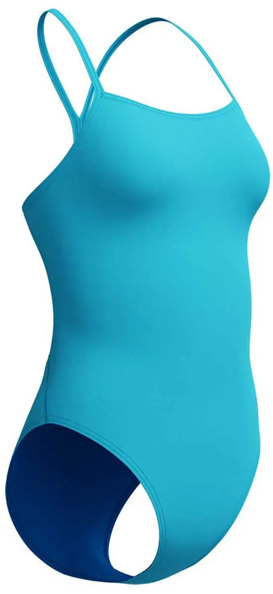 Speedo Solid V-Back 2.0 Badpak - Turquoise