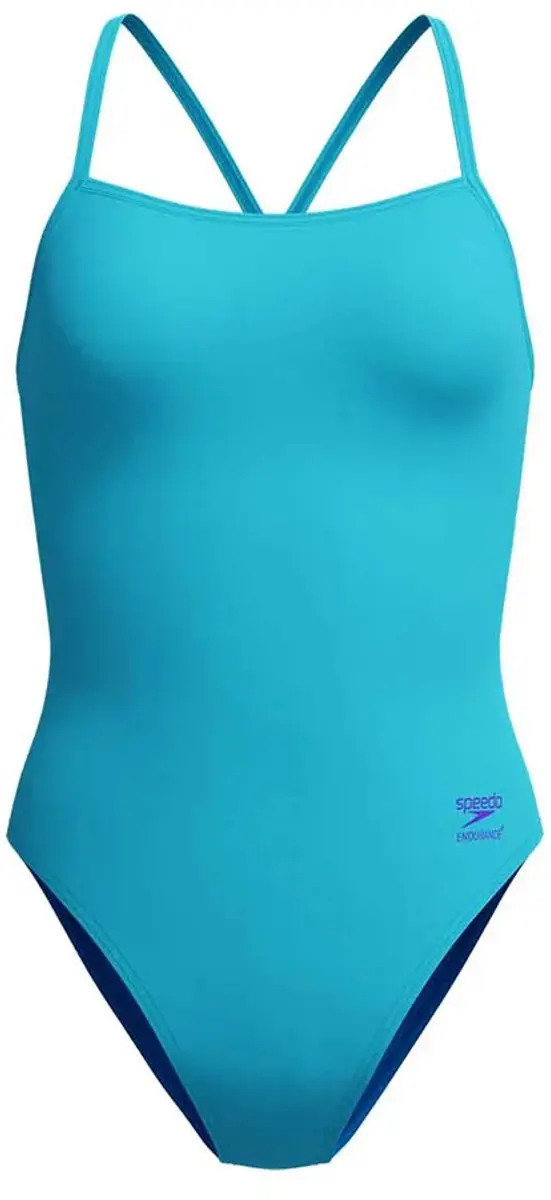 Speedo Solid V-Back 2.0 Badpak - Turquoise