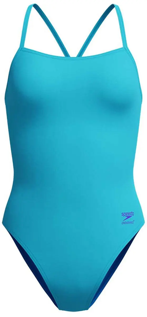 Speedo Solid V-Back 2.0 Badpak - Turquoise
