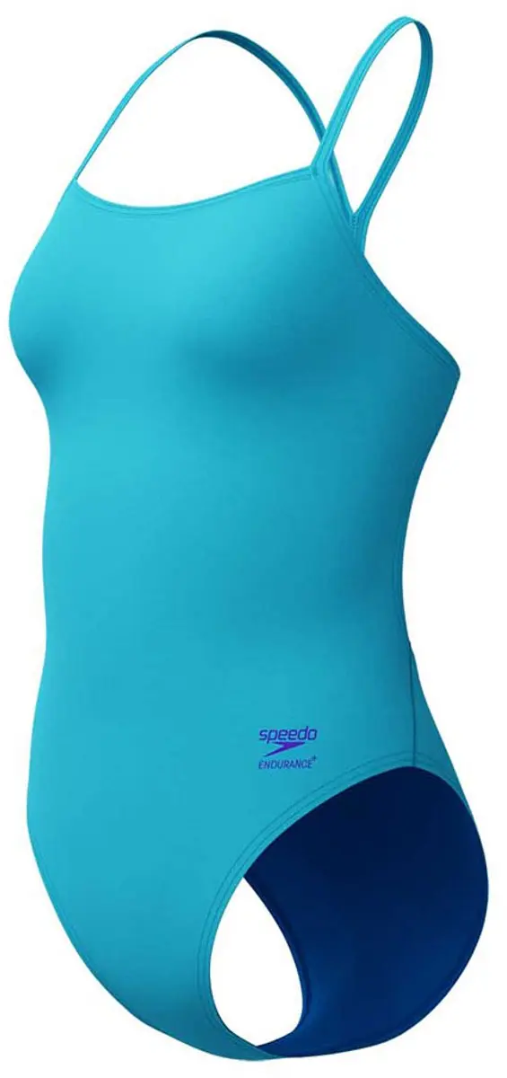 Speedo Solid V-Back 2.0 Badpak - Turquoise