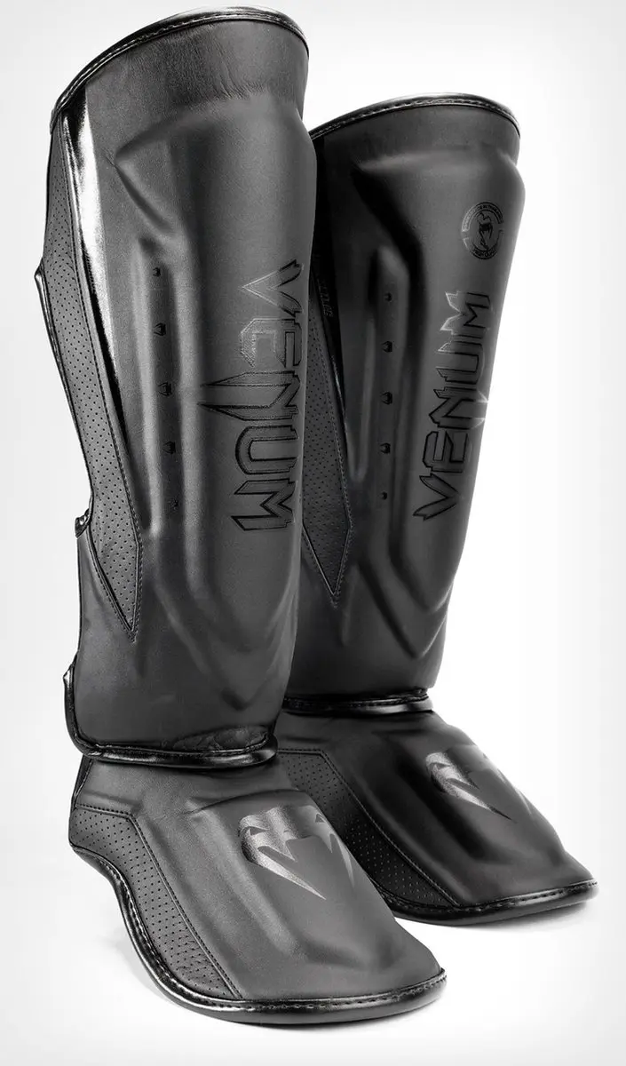 Venum Elite Evo Kickboks Scheenbeschermers M - Zwart - afbeelding 4 van 6