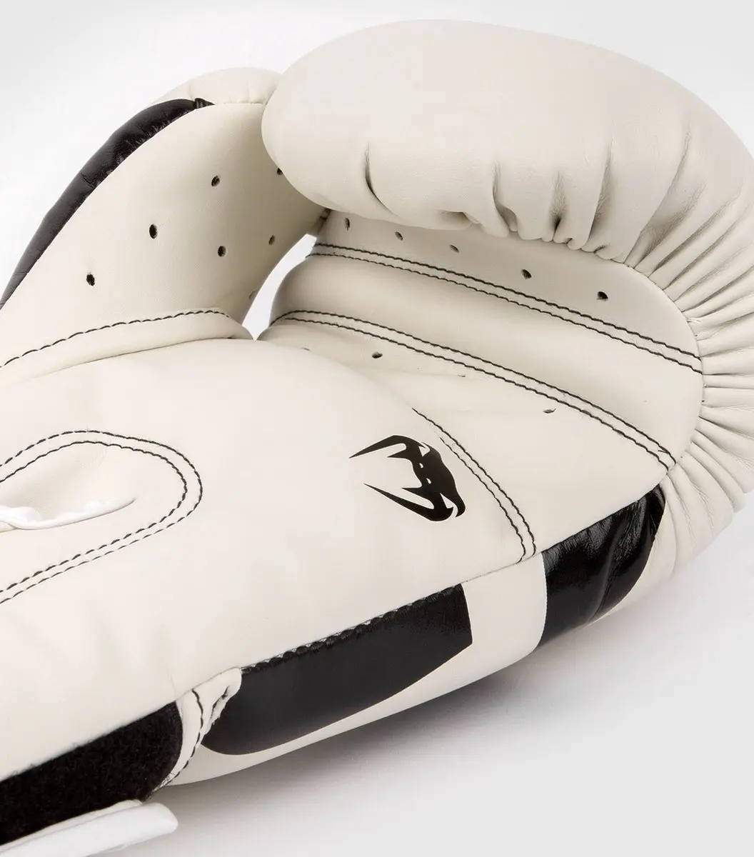 Venum Elite Bokshandschoenen 14 oz - Wit/Zwart
