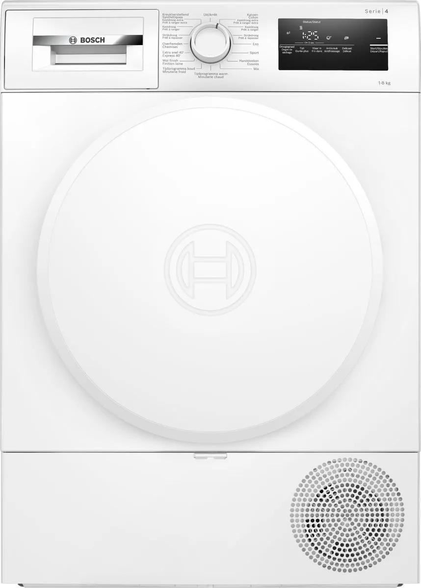 Bosch Serie 4 WTH8320AFG Warmtepompdroger 8 kg