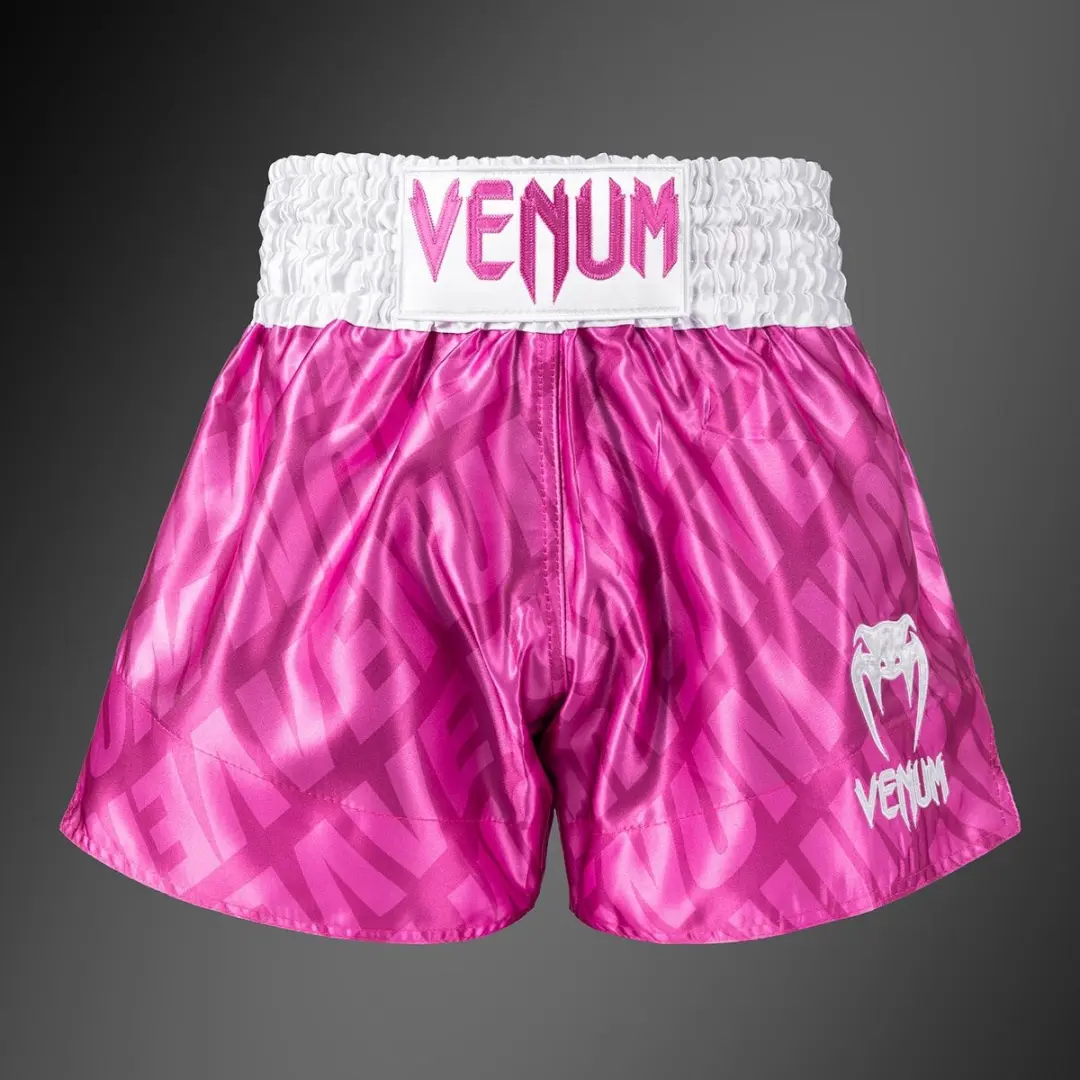 Venum Contender XT Muay Thai Shorts M - Candy Roze/Wit - afbeelding 5 van 6