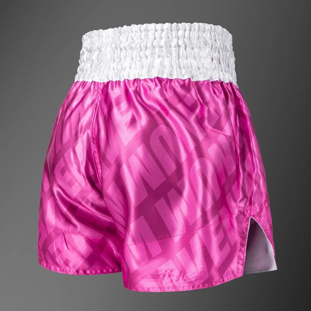 Venum Contender XT Muay Thai Shorts M - Candy Roze/Wit - afbeelding 3 van 6