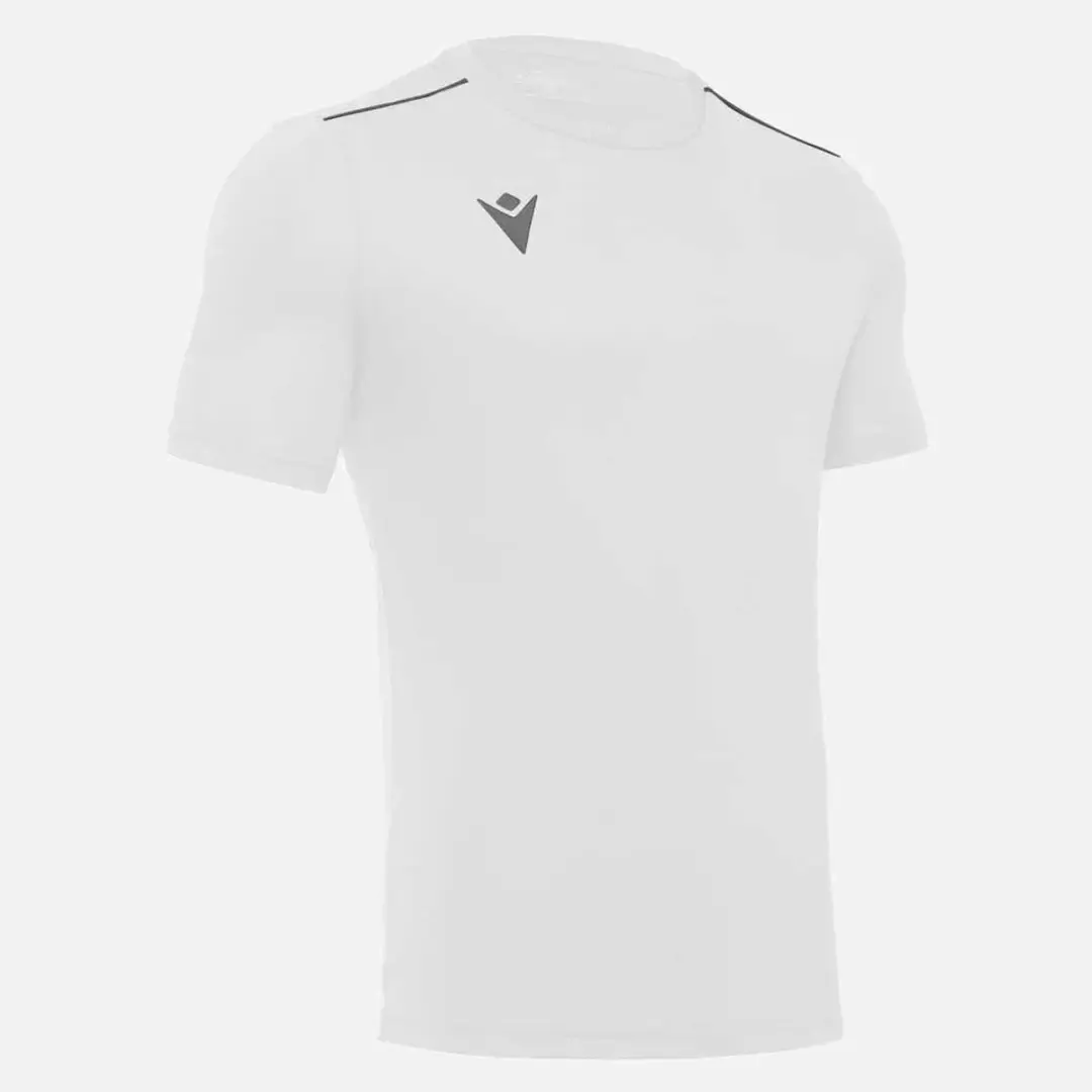 Macron Rigel Hero Shirt Korte Mouw Heren - M - Wit