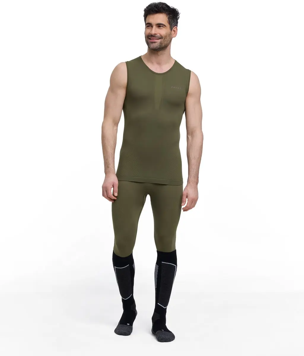 Falke Warm Singlet 39663 - Heren - L - Groen