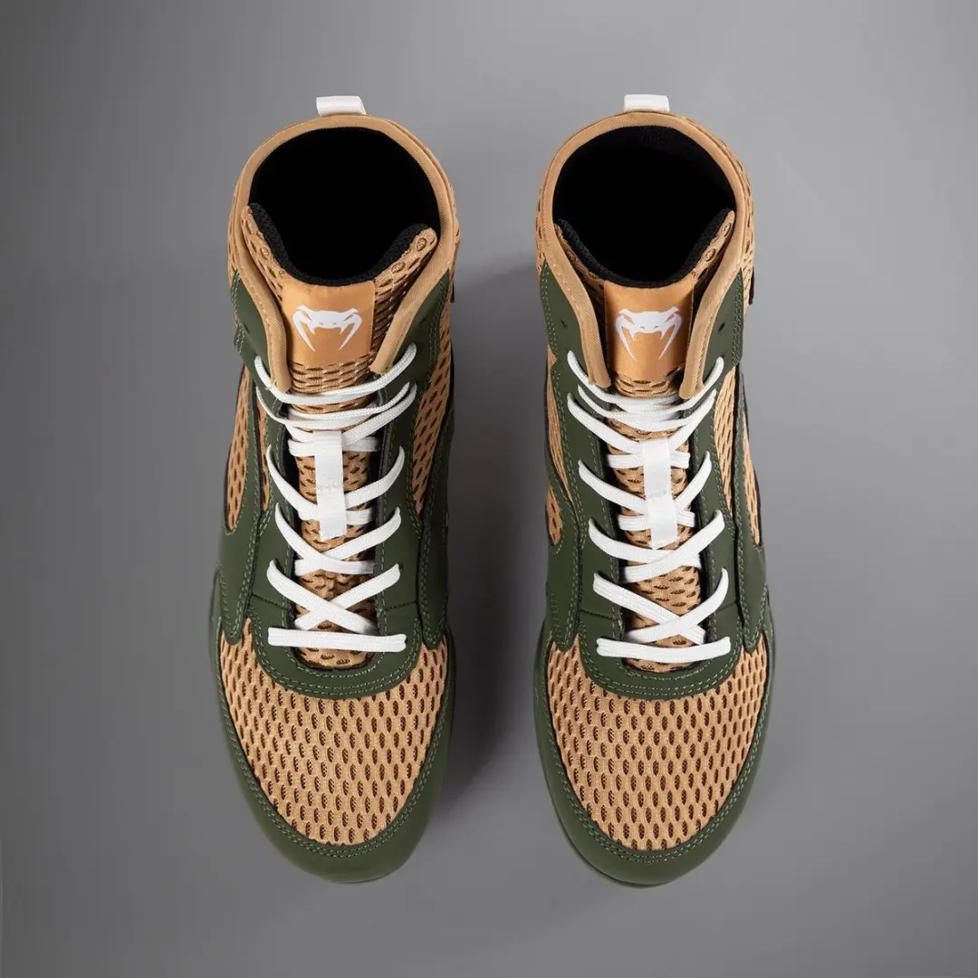 Venum Contender Boksschoenen Militair Groen Zand - 40,5