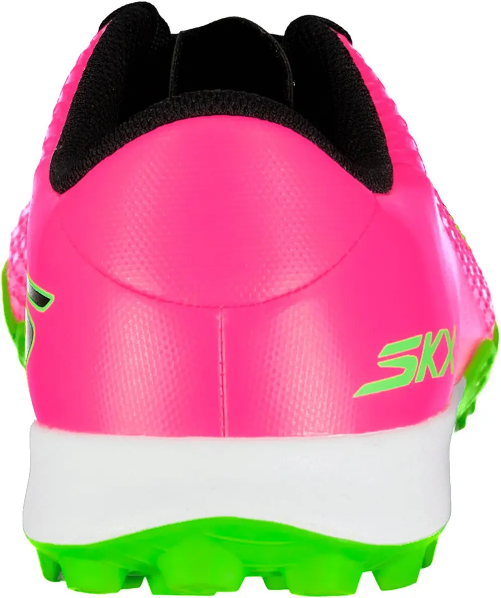 Skechers Club Tf Voetbalschoenen 44.5 - Roze/Zwart/Limoengroen