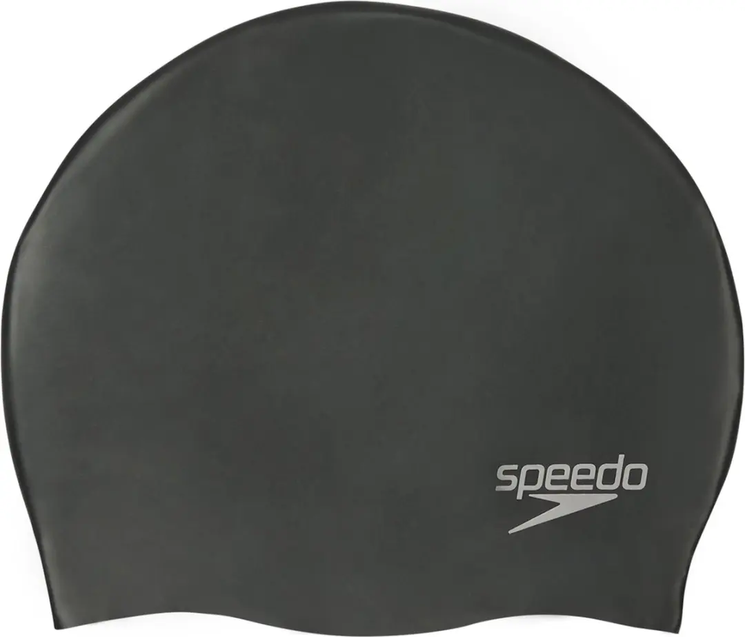 Speedo Plain Moulded Silicone Cap