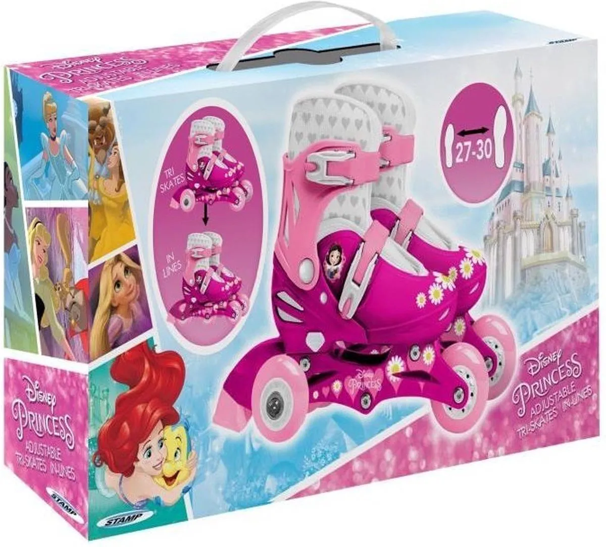 Disney Princess Hardboot Inline Skates Maat 27 - Roze
