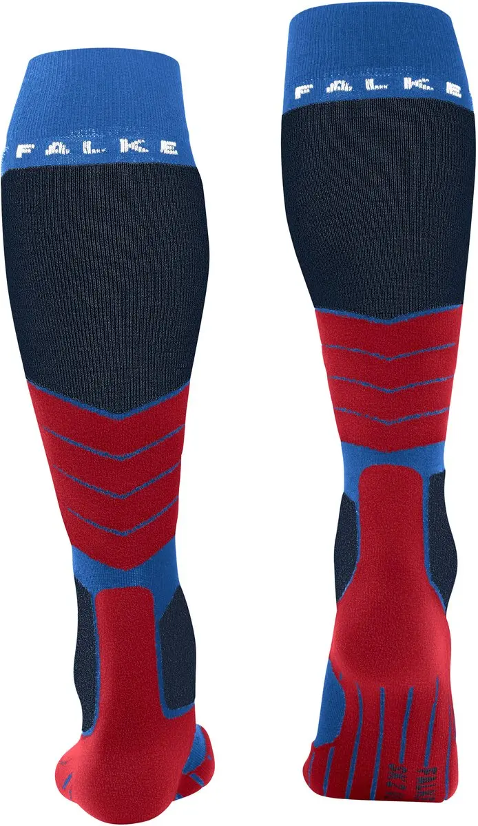 Falke SK2 Warm Dikke Lyocell Skisokken Heren - Blauw