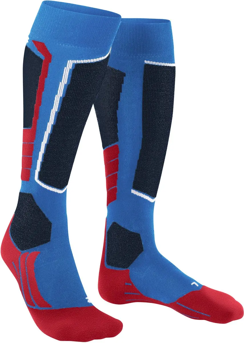 Falke SK2 Warm Dikke Lyocell Skisokken Heren - Blauw