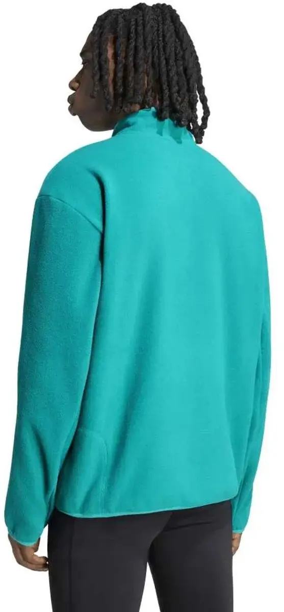 Adidas Adi365 Running Essentials Fleece Sweatshirt - M - Equipment Green