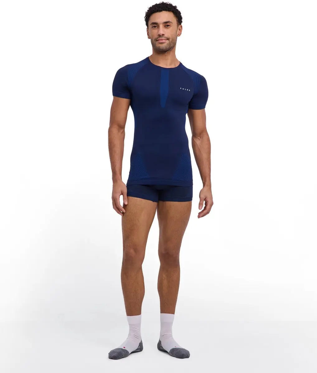 Falke Warm Shortsleeved Shirt 39662 - XXL - Blauw