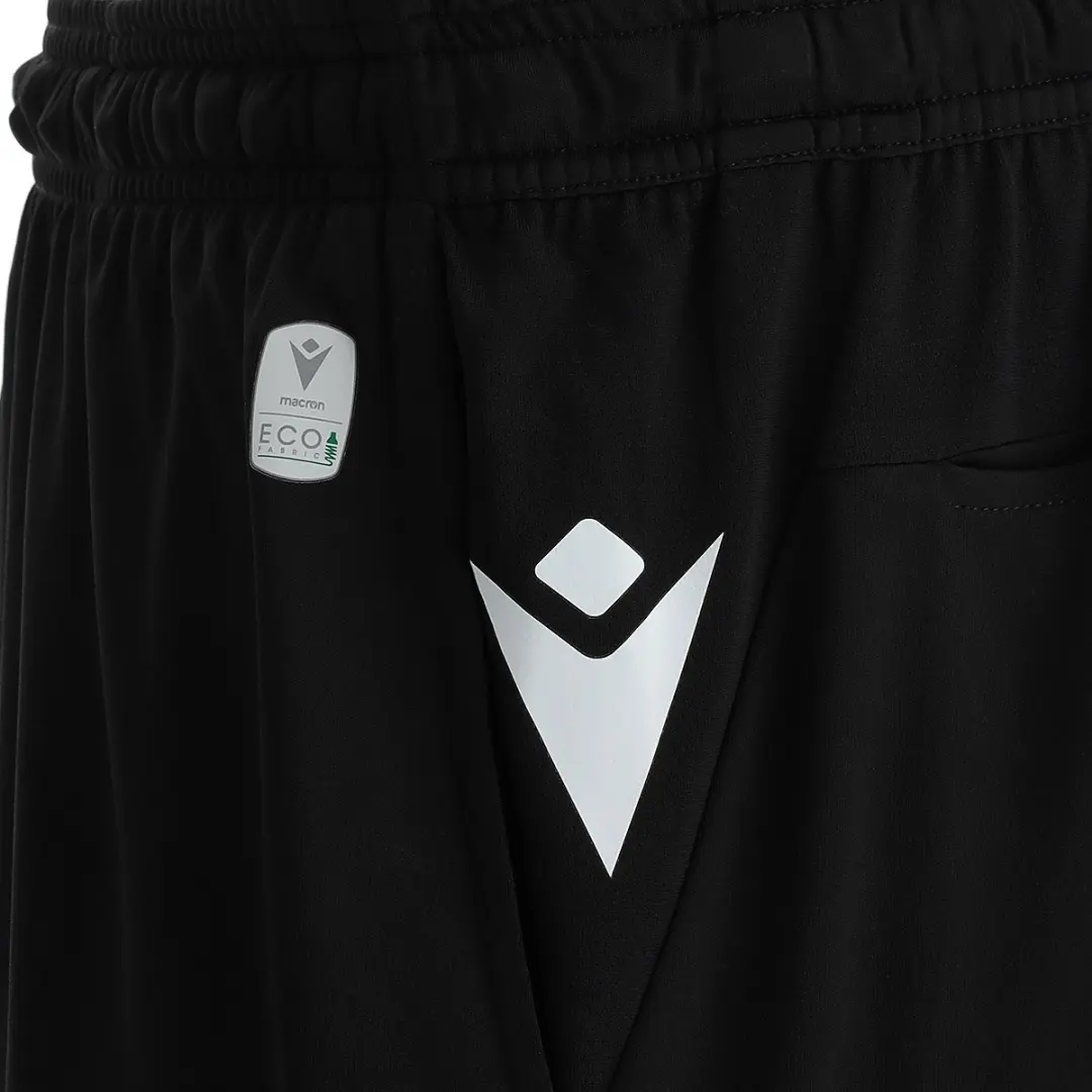 Macron Nasser Scheidsrechtersshort Heren M - Zwart