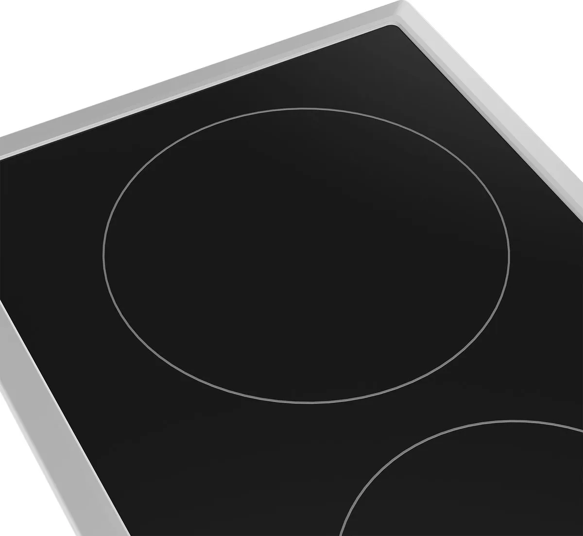Beko HDCC32200X Keramische Kookplaat - 2 Zones - Grijs