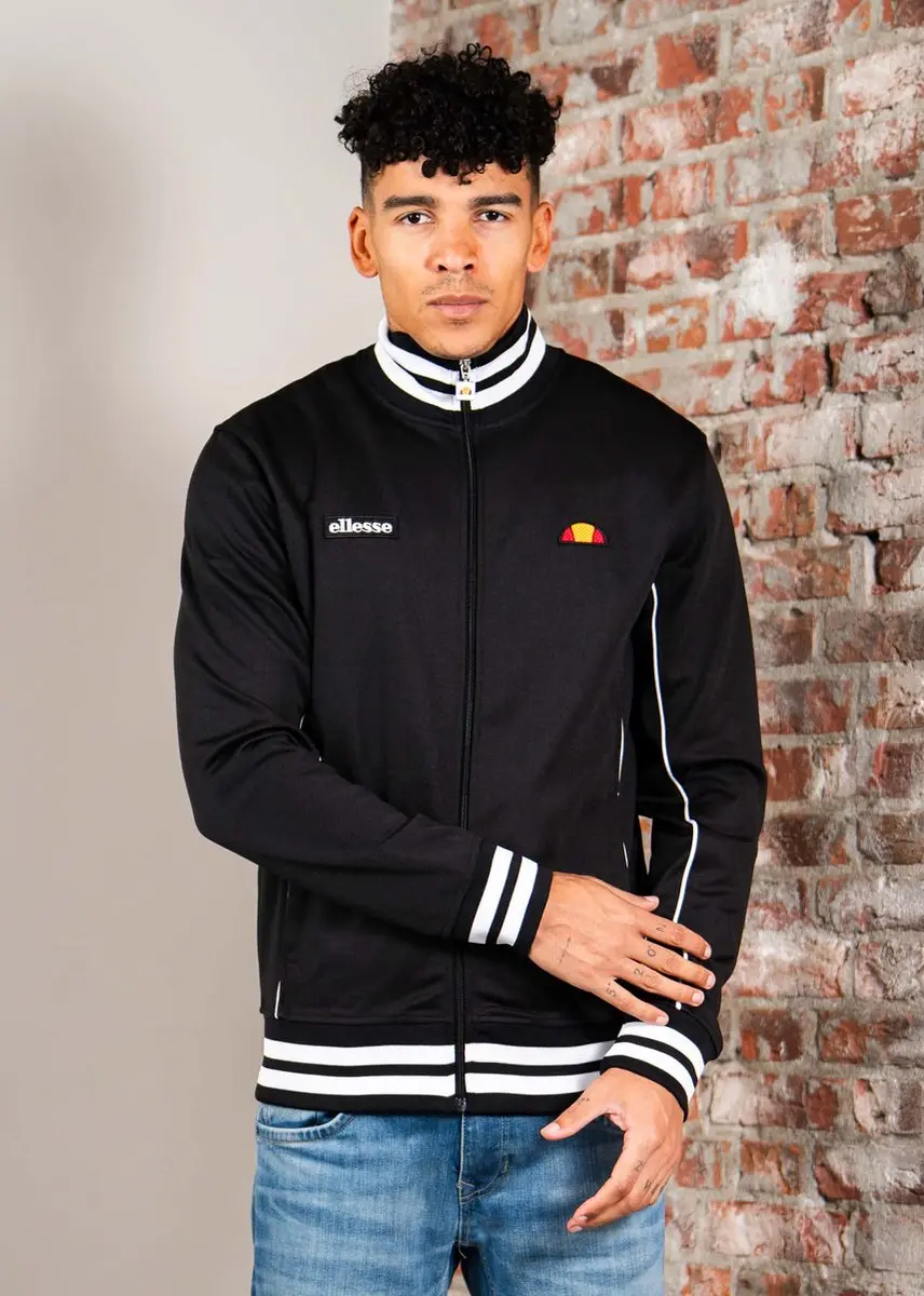 Ellesse Milan Trainingsjack M - Zwart - afbeelding 6 van 6