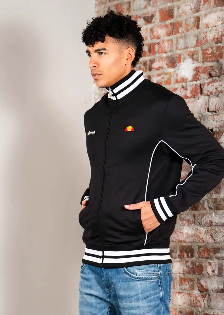 Ellesse Milan Trainingsjack M - Zwart