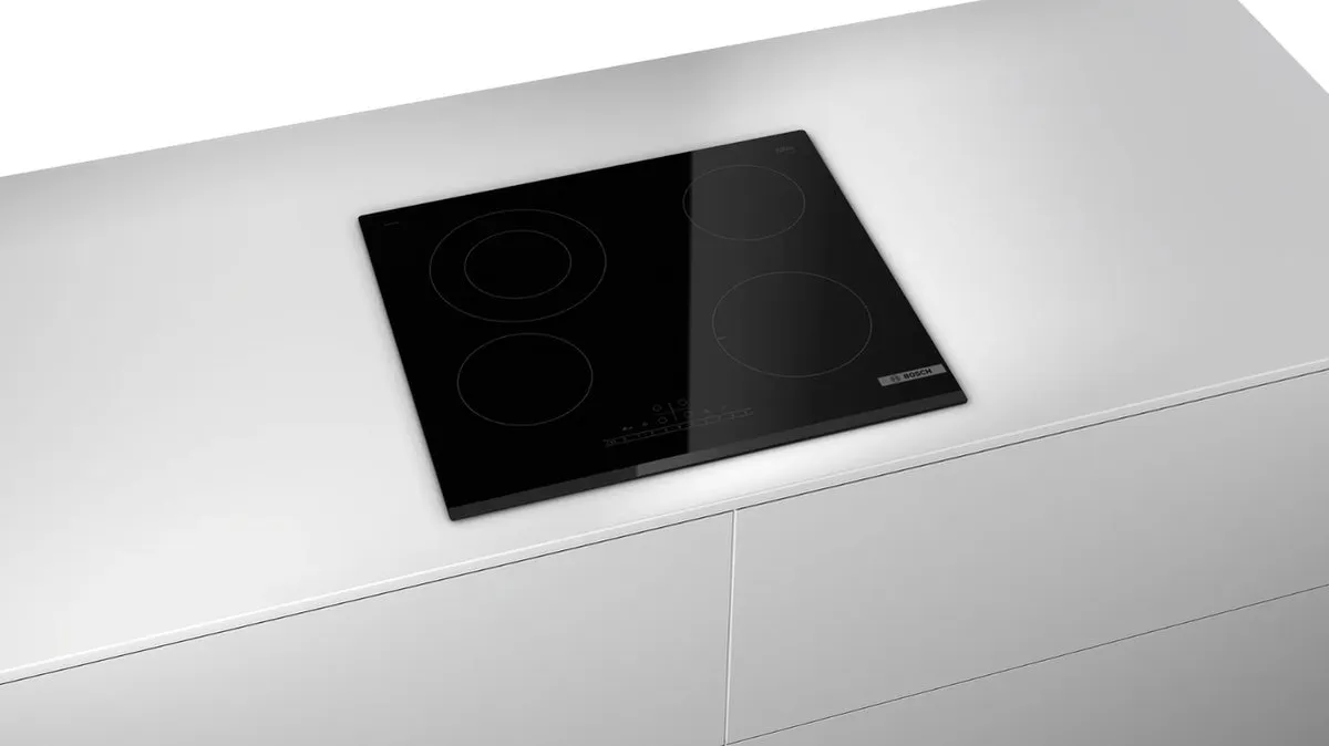 Bosch PKE631FP3E Vitrokeramische Kookplaat 60cm - Zwart