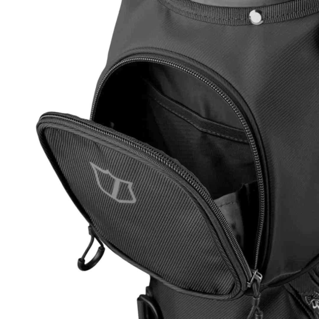 Wilson Talus 5 Standbag 2026 - Zwart/Wit