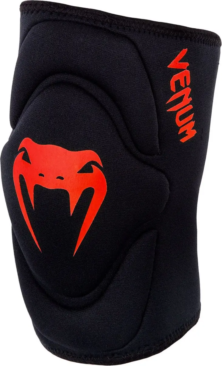 Venum Kontact Kniebeschermers MMA/Kickboksen M - Zwart/Rood