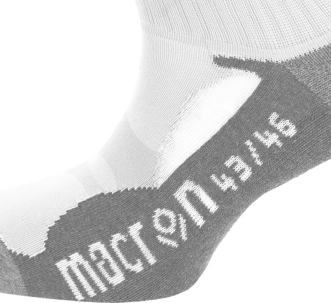 Macron Trick Trainingssokken Wit - Maat 29/34
