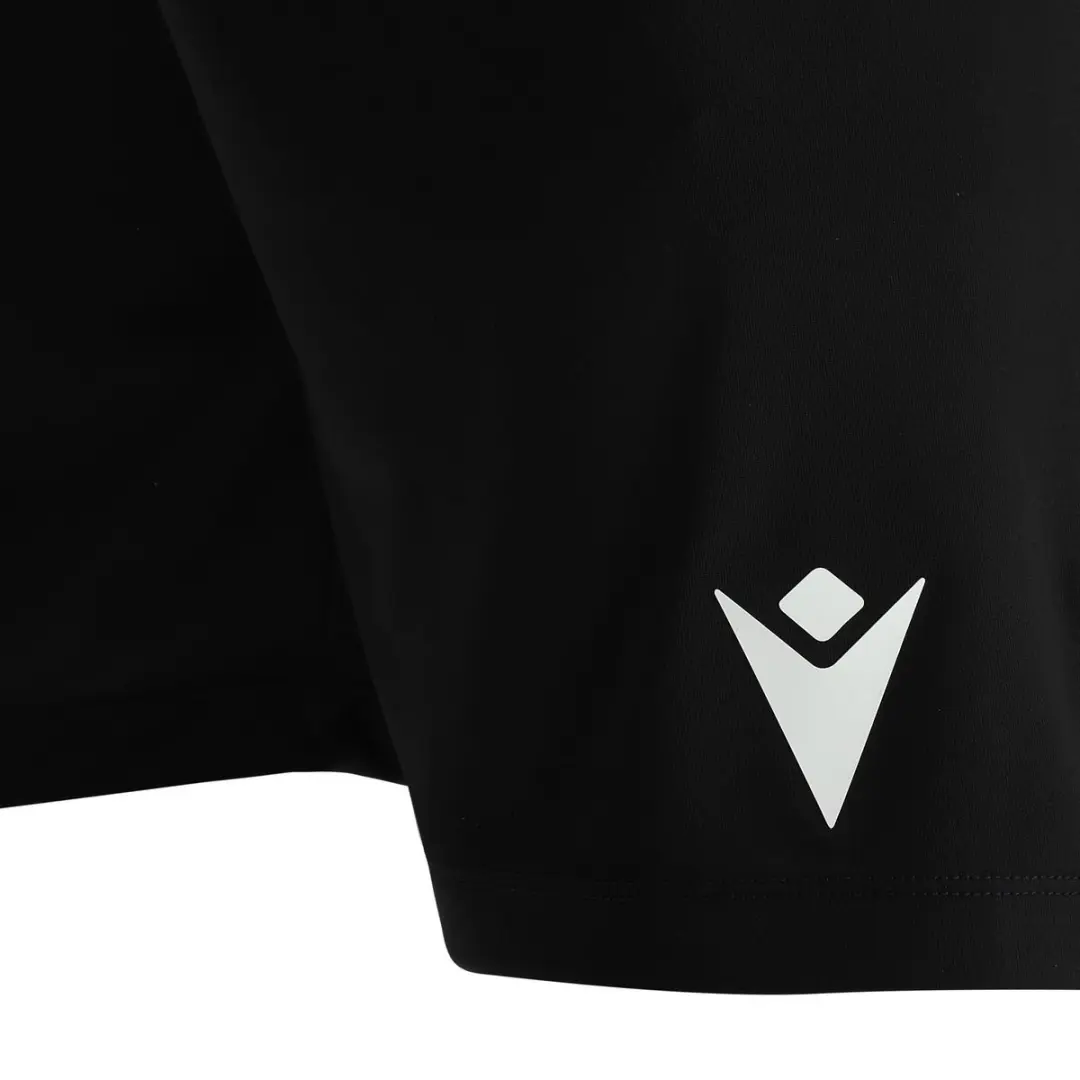 Macron Nasser Scheidsrechtersshort Heren S - Zwart