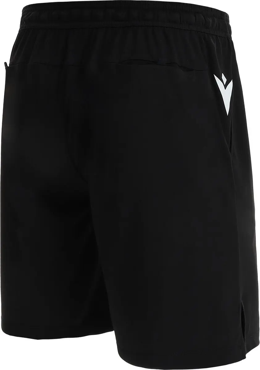 Macron Nasser Scheidsrechtersshort Heren S - Zwart