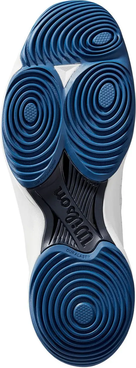 Wilson Hurakn Pro Padelschoenen 48 - Wit/Rood/Blauw