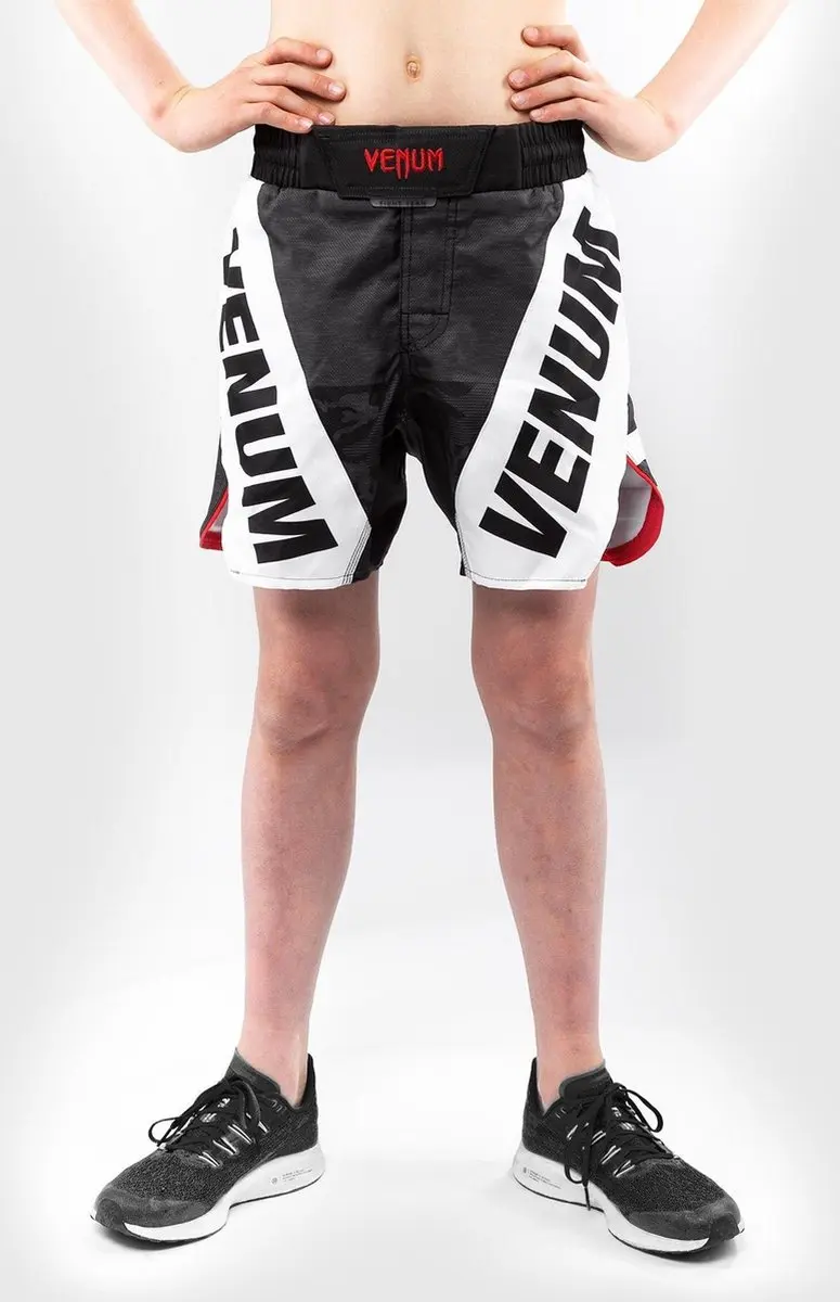 Venum Bandit Fightshorts Kinderen 164 - Zwart/Grijs - afbeelding 4 van 6