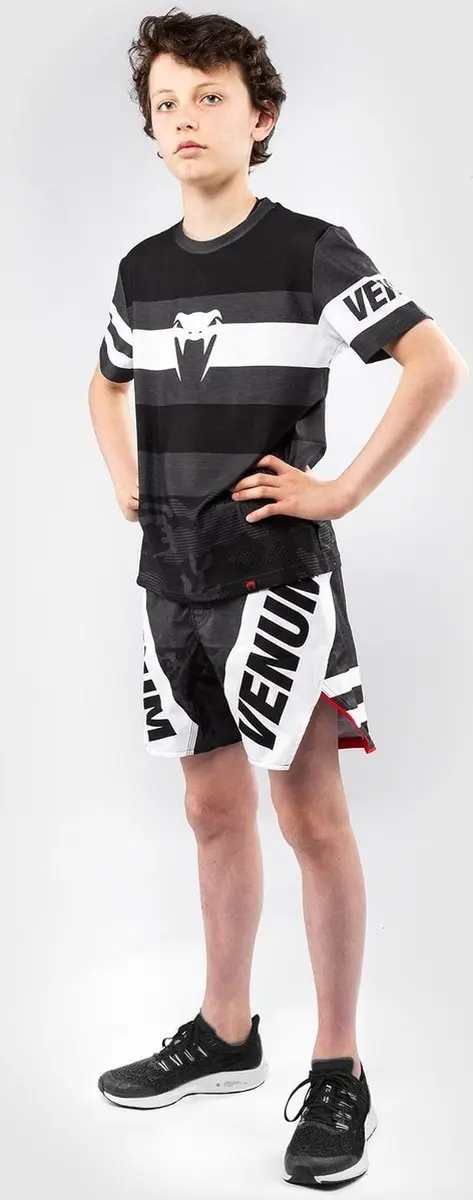 Venum Bandit Fightshorts Kinderen 164 - Zwart/Grijs - afbeelding 6 van 6