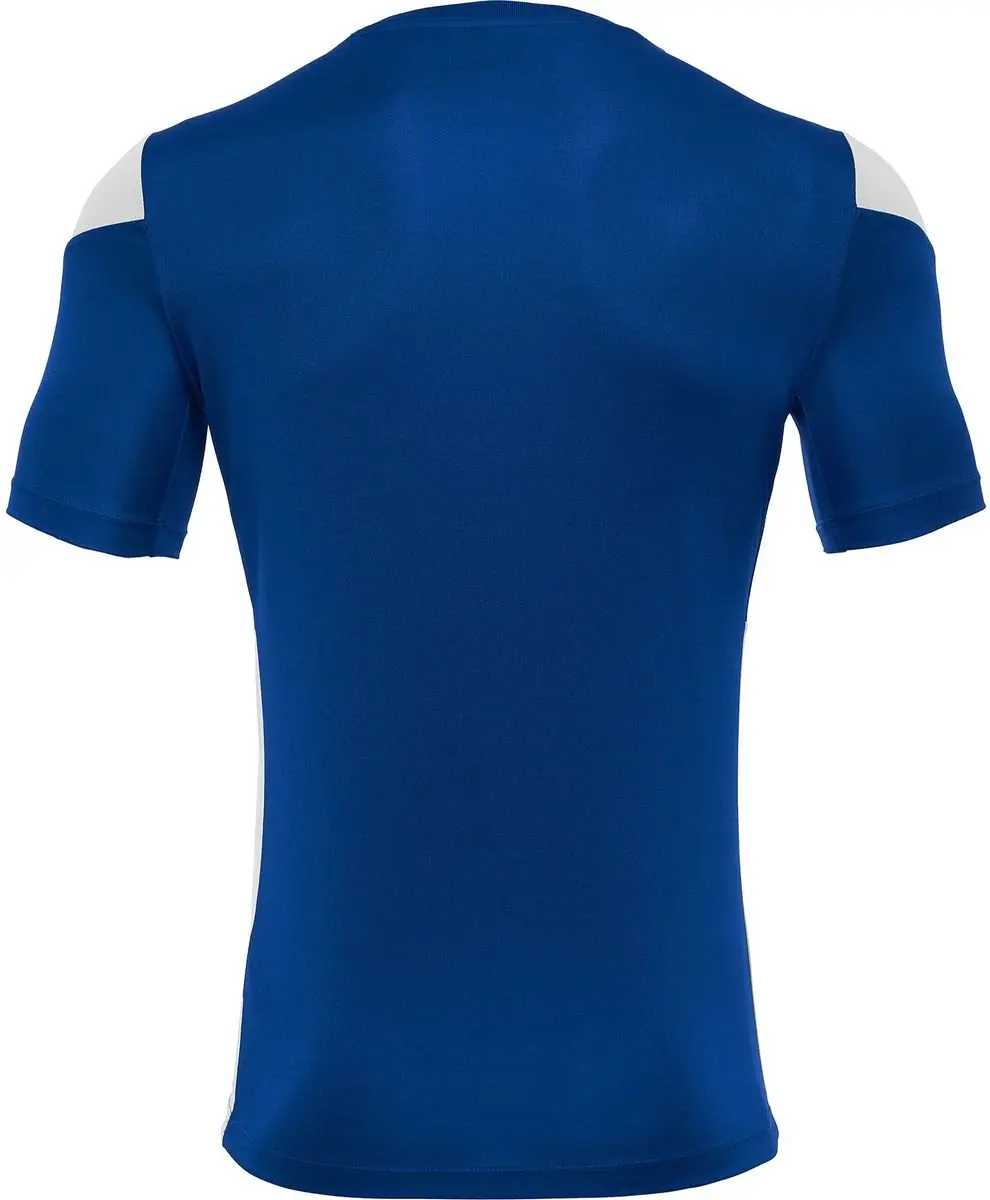 Macron Polis Shirt Heren - Royal/Wit 5XL