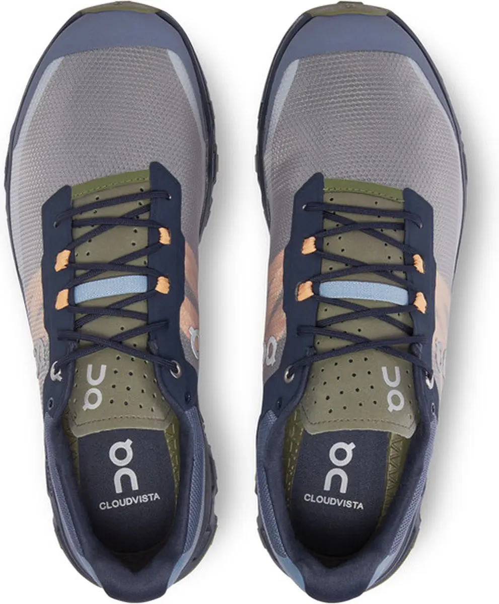 ON Cloudvista Heren Sportschoenen - Blauw/groen