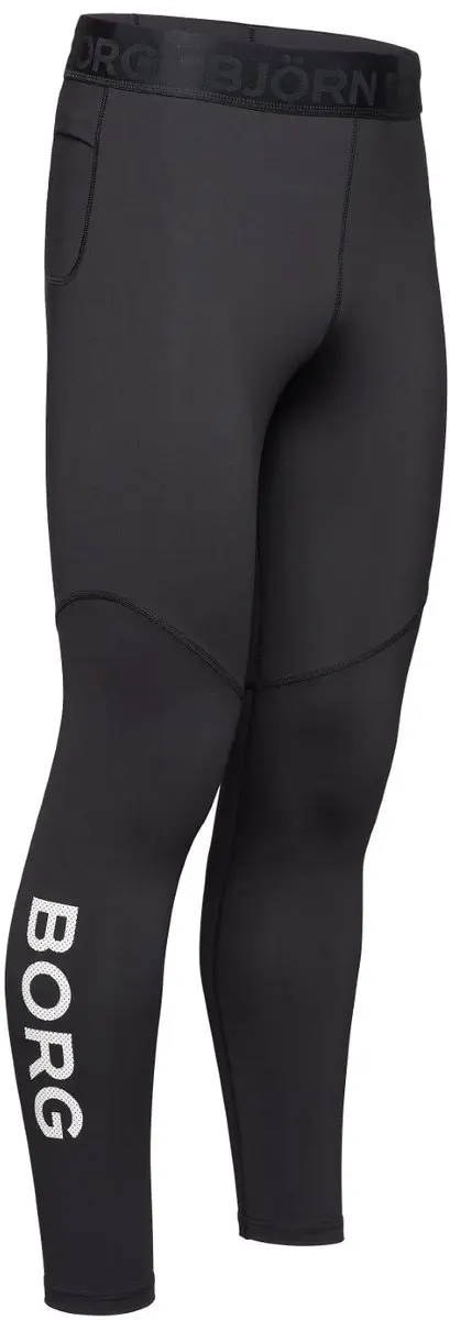 Björn Borg Borg Tights Heren Sportbroek - Maat M - Zwart