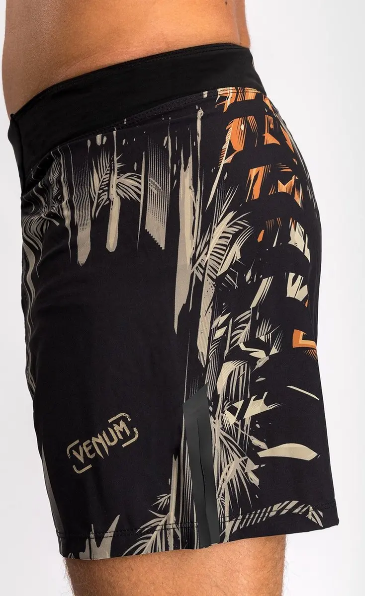 Venum Tiger Fight Shorts XS - Zwart Neon Oranje