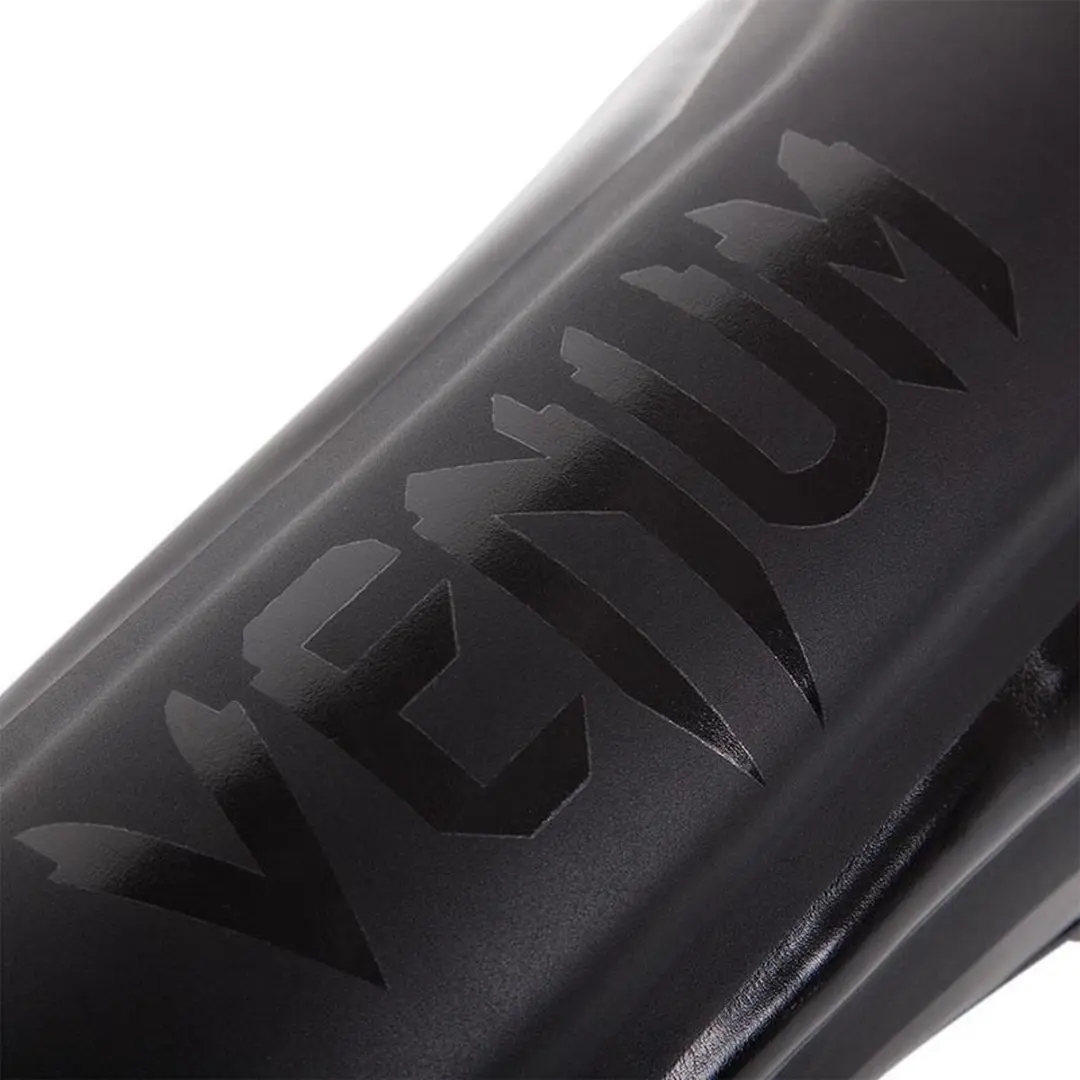 Venum Elite Standup Shinguards XL - Matte Black
