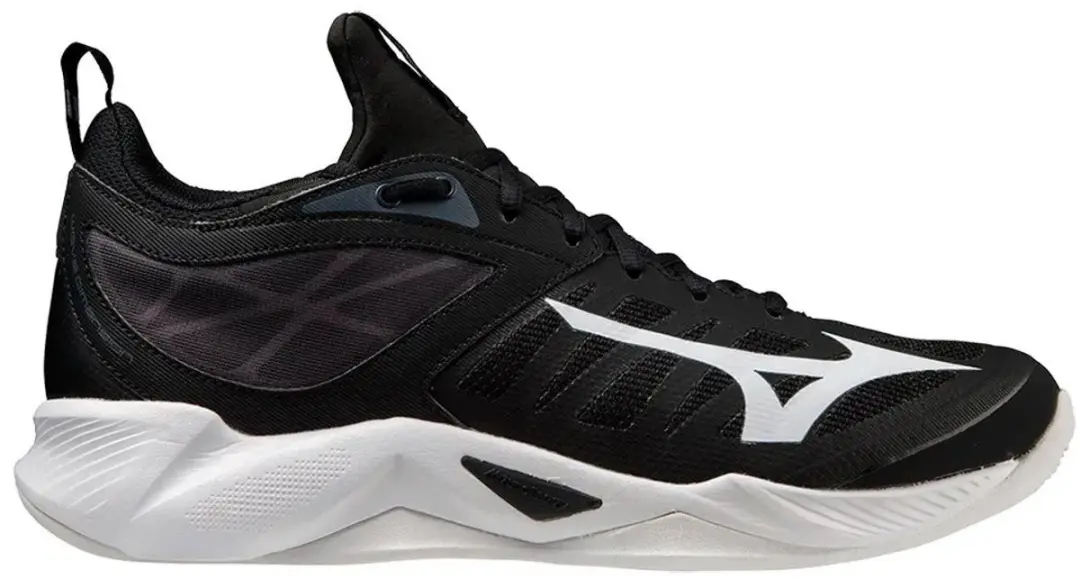 Mizuno Wave Dimension Sportschoenen 38.5 - Zwart/Wit