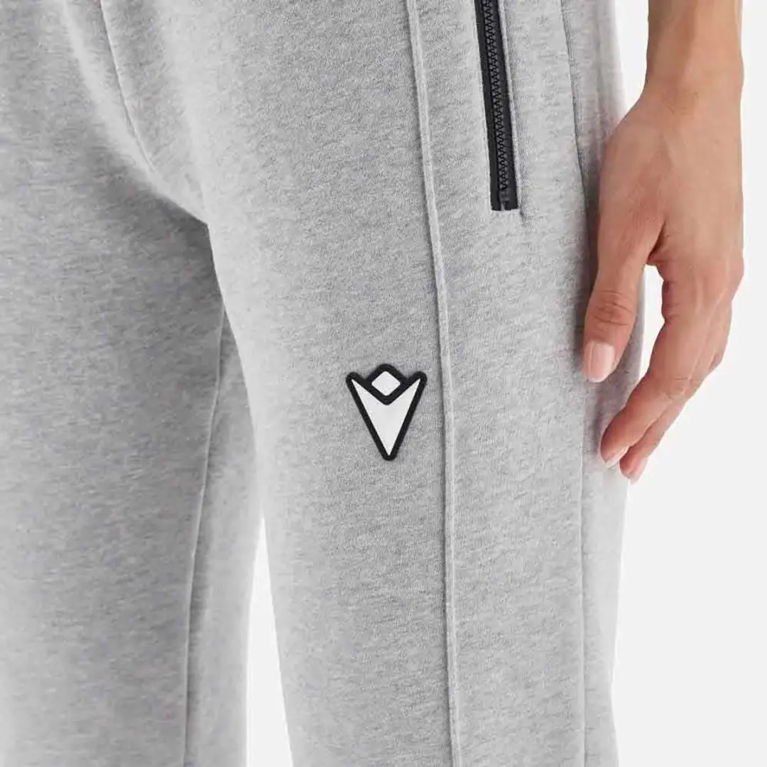 Macron Simo Trainingsbroek XS - Grijs Melange